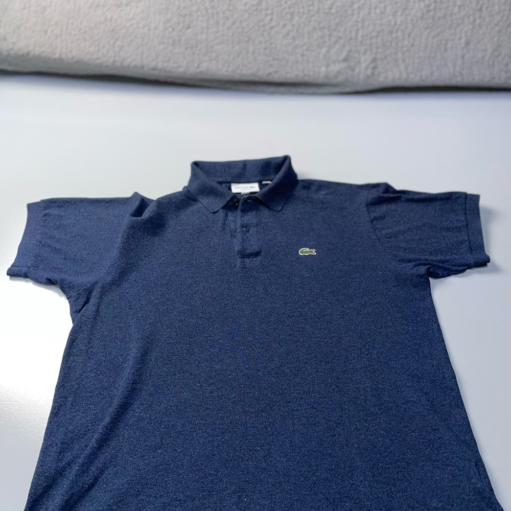 Men’s Lacoste polo; Large